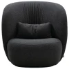 Ovata Swivel High Back Lounge Chair