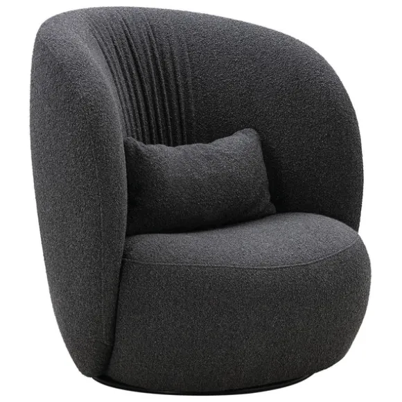 Ovata Swivel High Back Lounge Chair