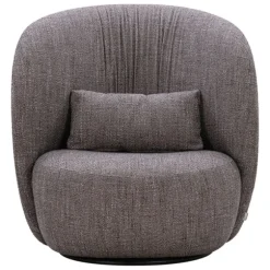 Ovata Swivel High Back Lounge Chair