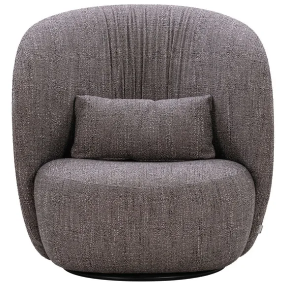 Ovata Swivel High Back Lounge Chair