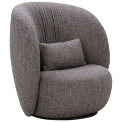 Ovata Swivel High Back Lounge Chair
