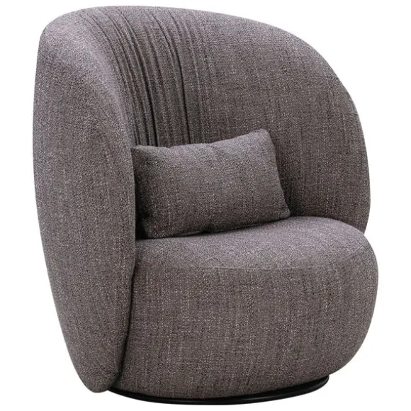 Ovata Swivel High Back Lounge Chair