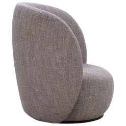 Ovata Swivel High Back Lounge Chair