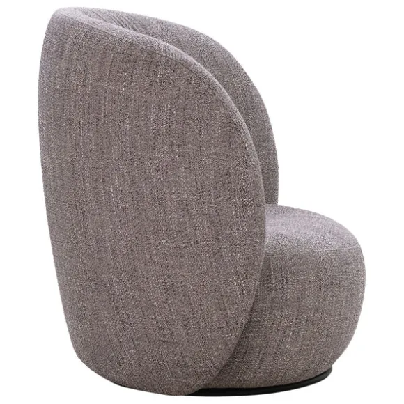 Ovata Swivel High Back Lounge Chair