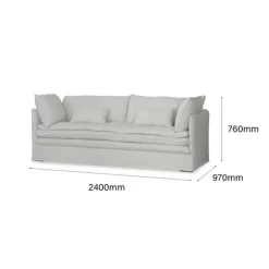 Pace 3 Seater Sofa With Arms