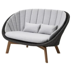 Peacock 2 Seater Sofa - Soft Rope
