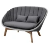 Peacock 2 Seater Sofa - Weave