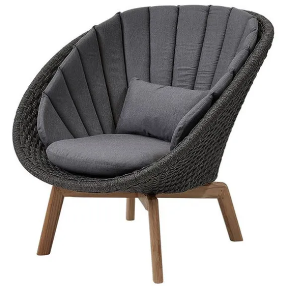 Peacock Lounge Chair - Soft Rope