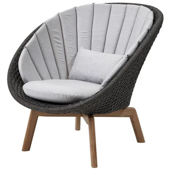 Peacock Lounge Chair - Soft Rope