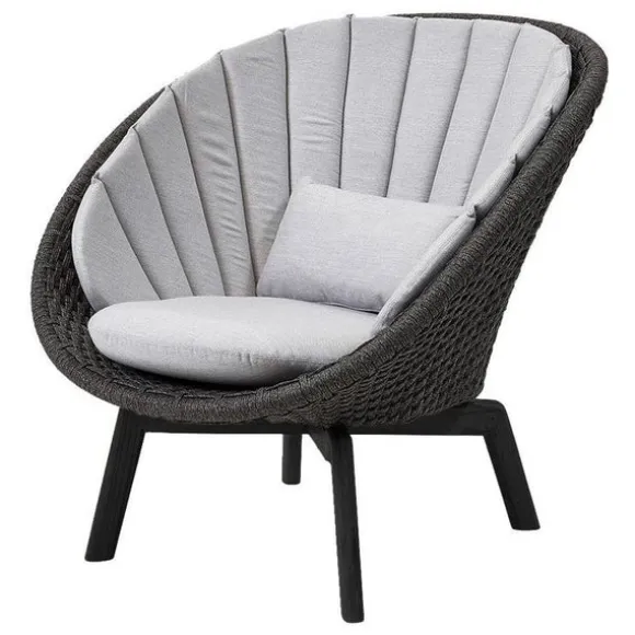 Peacock Lounge Chair - Soft Rope