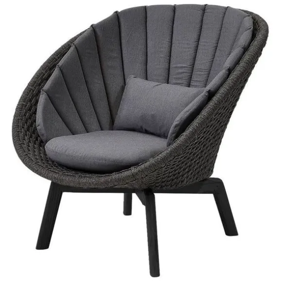 Peacock Lounge Chair - Soft Rope