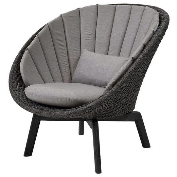 Peacock Lounge Chair - Soft Rope