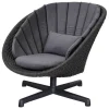 Peacock Swivel Lounge Chair - Soft Rope