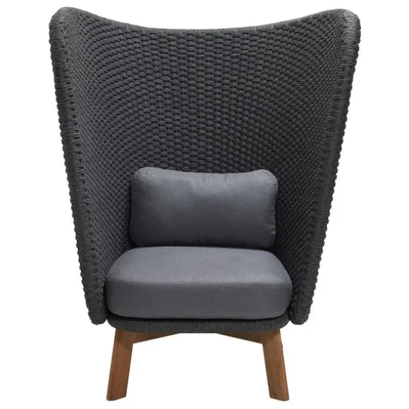 Peacock Wing Highback Chair