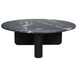 Pivot Round Marble Coffee Table