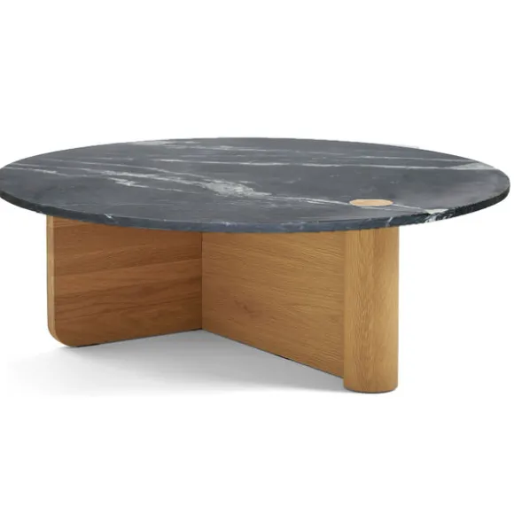 Pivot Round Marble Coffee Table