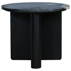 Pivot Round Marble Side Table