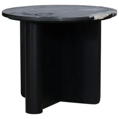 Pivot Round Marble Side Table