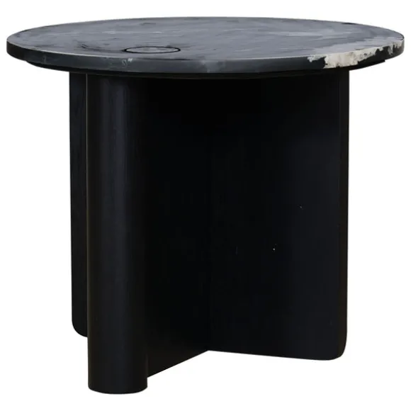 Pivot Round Marble Side Table