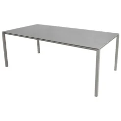 Pure Rectangular Dining Table 2000mm - Outdoor