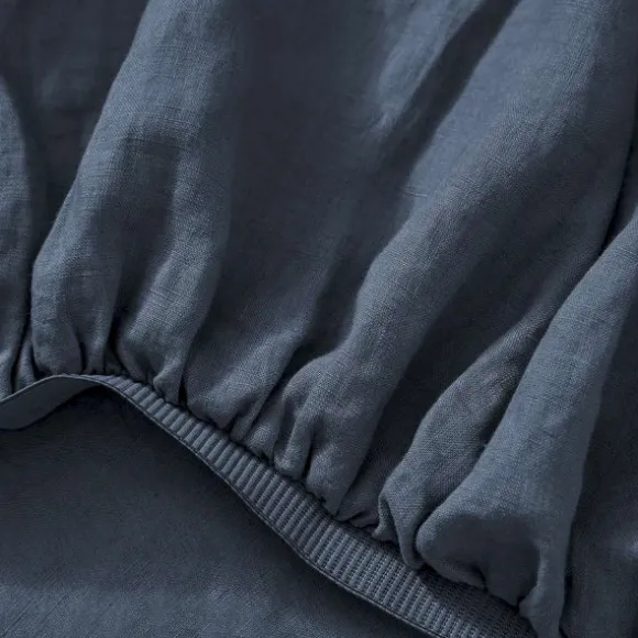Ravello French Flax Linen Fitted Sheet