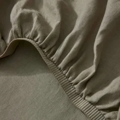 Ravello French Flax Linen Fitted Sheet