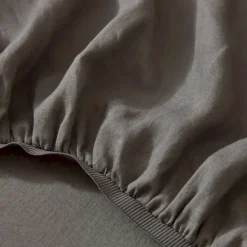 Ravello French Flax Linen Fitted Sheet