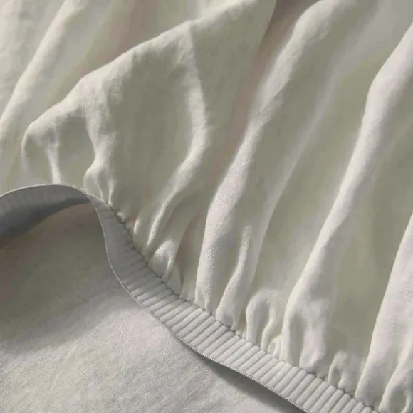 Ravello French Flax Linen Fitted Sheet