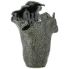Safiya Stoneware Vase - Green