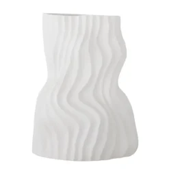 Sahal Ceramic Vase - White