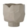 Sella Stoneware Flowerpot - Grey