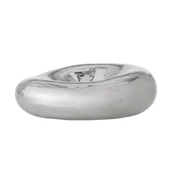 Shine Stoneware Bowl - Silver