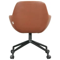 Sinum Swivel Arm Chair with Castors