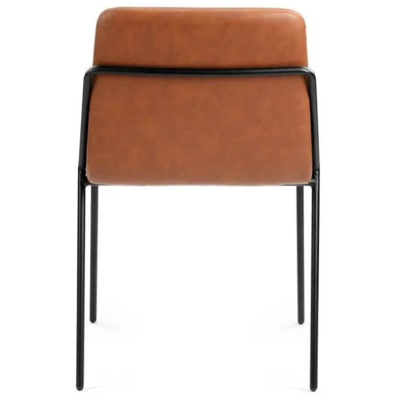 Sling Leather Dining Chair