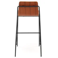 Sling Wooden Bar Stool