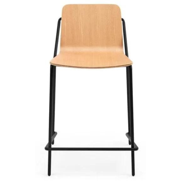 Sling Wooden Counter Stool