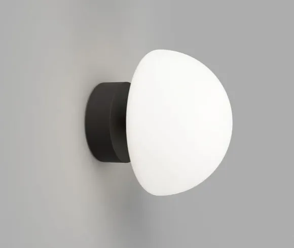 Sphere Dome Short Arm Wall Light