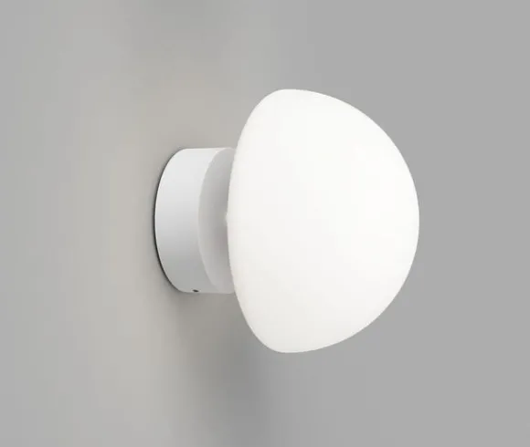 Sphere Dome Short Arm Wall Light