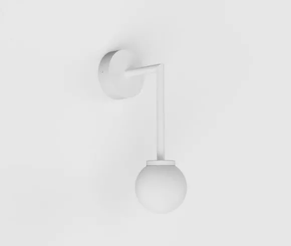 Sphere Long Arm Wall Light