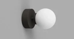 Sphere Short Arm Wall Light