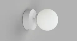 Sphere Short Arm Wall Light