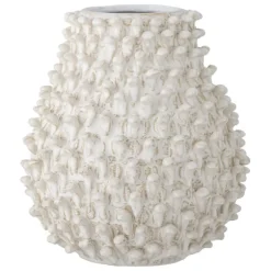 Spikey Stoneware Vase - Nature