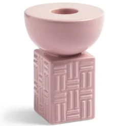 Stack Candle Holder - Pink