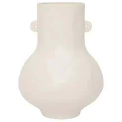 Still Ceramic Vase - White