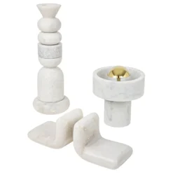 Stone Stacking Candleholder