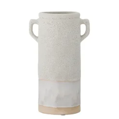 Tarin Ceramic Vase - White