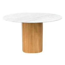 Tathra Marble Round Dining Table