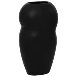 Tavi Ceramic Vase - Black