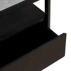 Theo Marble Wide Bedside Table