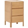 Tye 3 Drawer Timber Nightstand